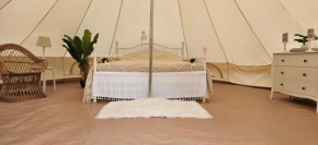 Tipi Jurte Camping in der Mecklenburgischen Seenplatte inklusive Strom - Dixi-WC!! #Mecklenburg-Vorpommern